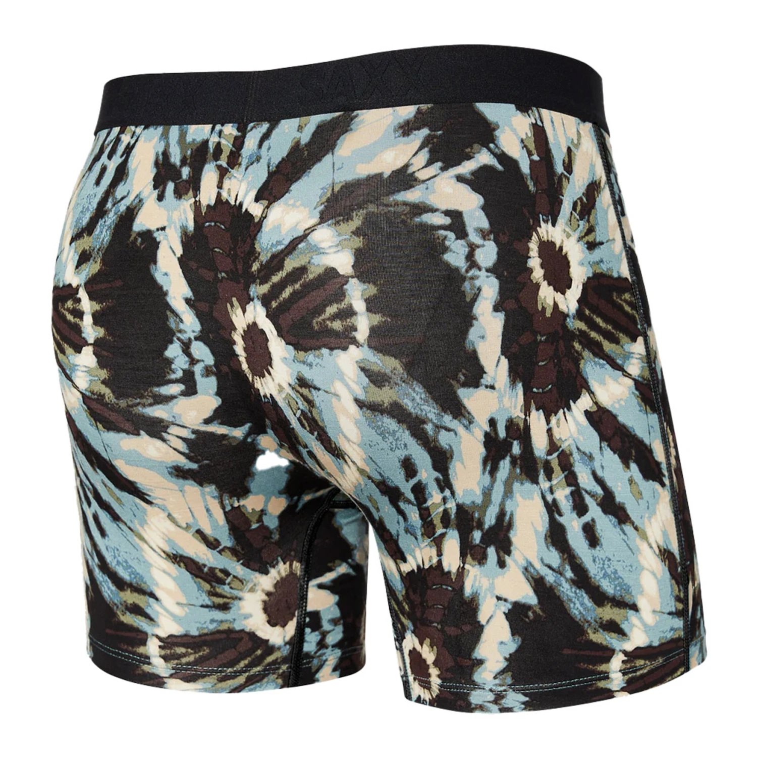 SAXX - VIBE Super Soft Boxer Brief - Earthy Tie Dye 4 SAXX - VIBE Super Soft Boxer Brief - Earthy Tie Dye - Image 2