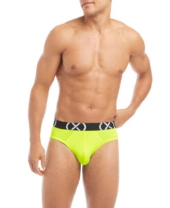 2(x)ist - (X) Sport Low Rise Brief 3-Pack - Purple/Blue/Yellow -Swimming Clothing 67712 F 81473.1675213777