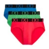 2(x)ist - (X) Sport Low Rise Brief 3-Pack - Blue/Green/Pink -Swimming Clothing 67716 F1 77745.1675213907