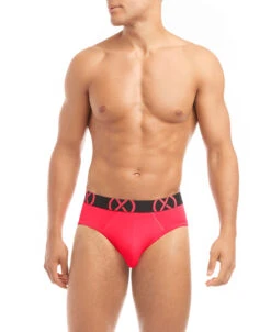 2(x)ist - (X) Sport Low Rise Brief 3-Pack - Blue/Green/Pink -Swimming Clothing 67716 F 80490.1675213911