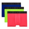 2(x)ist - (X) Sport Mesh Low Rise Trunk 3-Pack - Blue/Green/Pink -Swimming Clothing 67732 F1 68620.1675215104