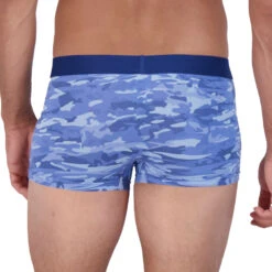 Wood - Trunk - Blue Camo -Swimming Clothing 68423 B2 83826.1680047851