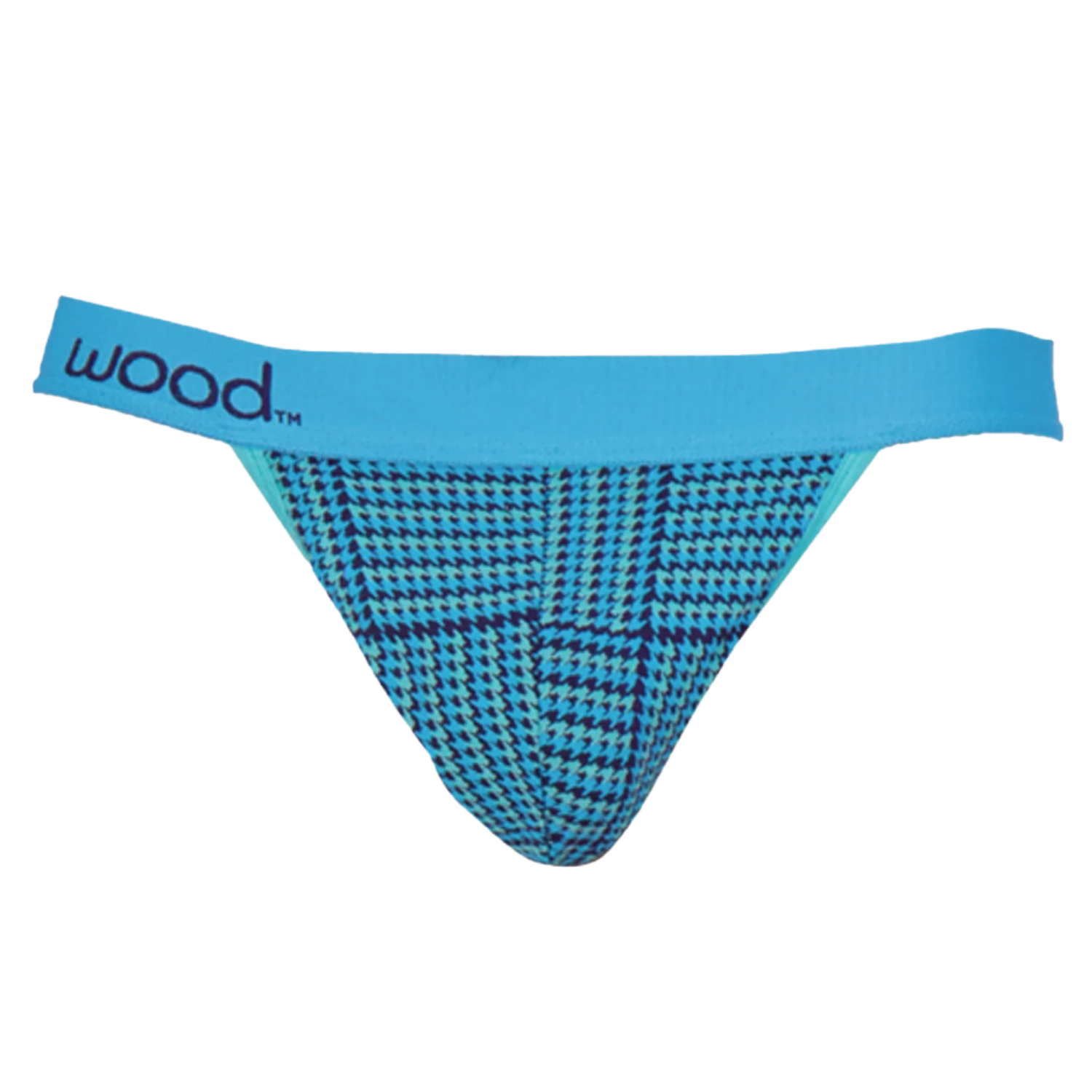 Wood - Thong - Blue Hound Weave 3 Wood - Thong - Blue Hound Weave