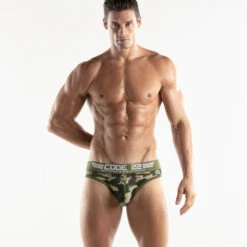 CODE 22 - Army 1975 JockBrief - Camo 10 CODE 22 - Army 1975 JockBrief - Camo -Swimming Clothing 68601 LS1 69640.1683679667