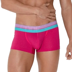 CODE 22 - Bright Mesh Trunk - Pink 10 CODE 22 - Bright Mesh Trunk - Pink -Swimming Clothing 68609 F2 73120.1683678131