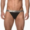 St33le - Diamond Mesh Jockstrap - Black -Swimming Clothing 68981 F 23445.1689133568
