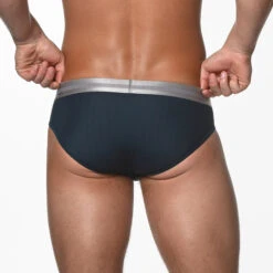 St33le - Diamond Mesh Briefs - Petrol -Swimming Clothing 68993 B 18022.1689132792