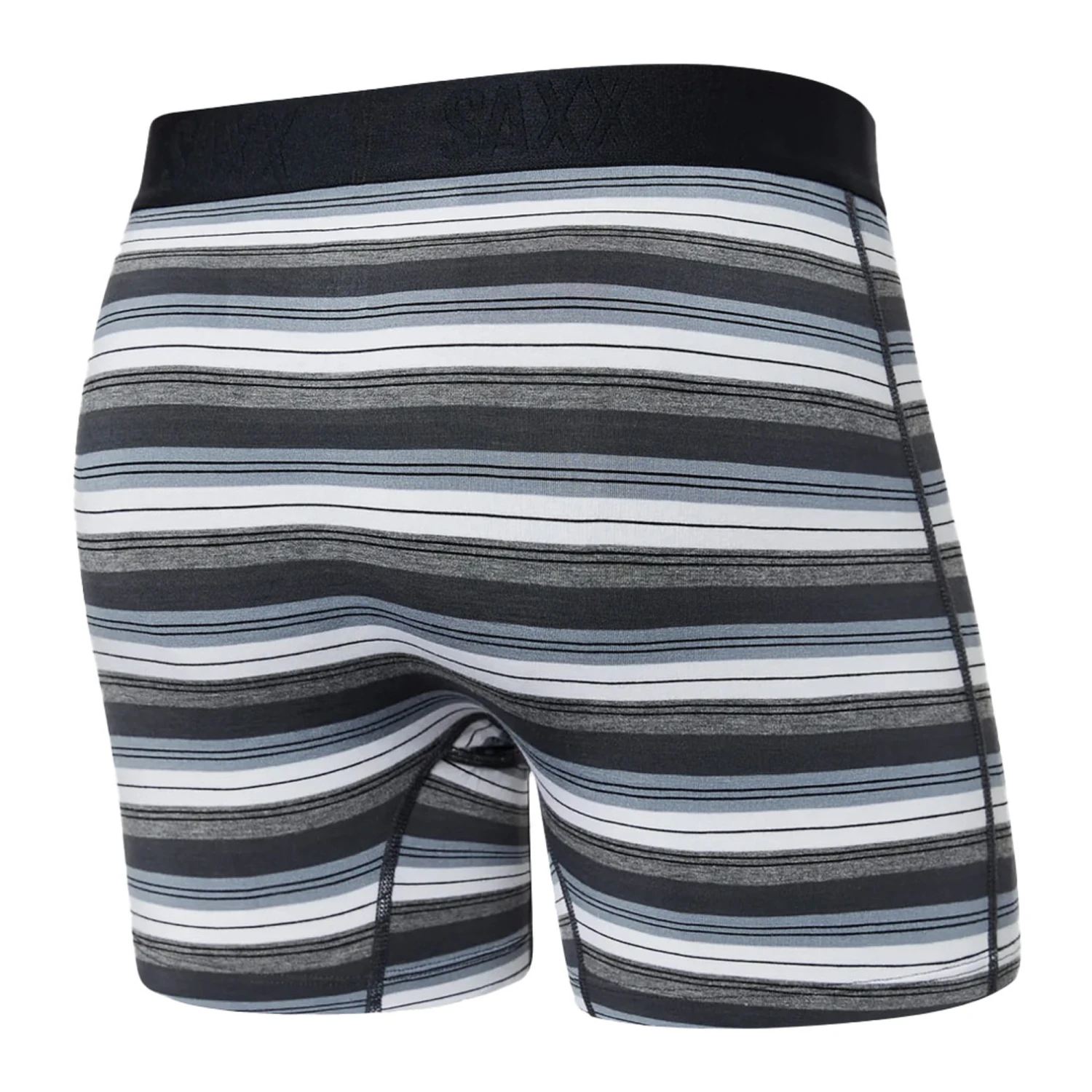 SAXX - VIBE Super Soft Boxer Brief - Freehand Stripe Grey 4 SAXX - VIBE Super Soft Boxer Brief - Freehand Stripe Grey - Image 2