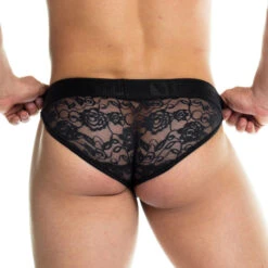 GIGO - Redemotion Lace Brief - Black -Swimming Clothing 70178 B 62968.1682639491