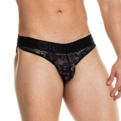 GIGO - Redemotion Lace Brief - Black -Swimming Clothing 70178 F 17851.1682639493