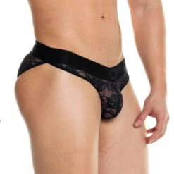 GIGO - Redemotion Lace Brief - Black -Swimming Clothing 70178 S 08849.1682639489