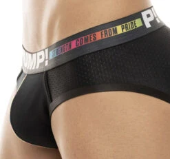 PUMP! - Pride Strength Brief - Black -Swimming Clothing 70773 D2 51340.1692831076