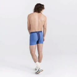 SAXX - DropTemp Cooling Mesh Boxer Brief - Granada Sky Heather -Swimming Clothing 71314 LS2 96462.1692659394