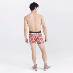 SAXX - VIBE Super Soft Boxer Brief - Lava Lamp Flamingo -Swimming Clothing 71342 LS2 91535.1692654435