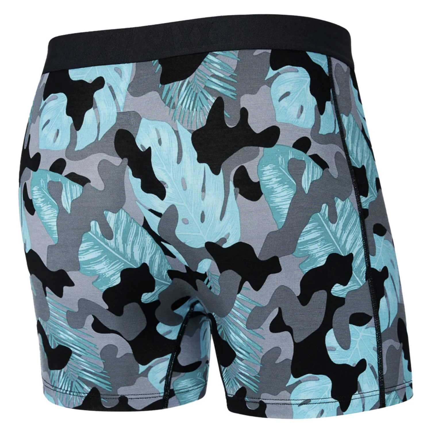 SAXX - VIBE Super Soft Boxer Brief - Island Camo Black 4 SAXX - VIBE Super Soft Boxer Brief - Island Camo Black - Image 2