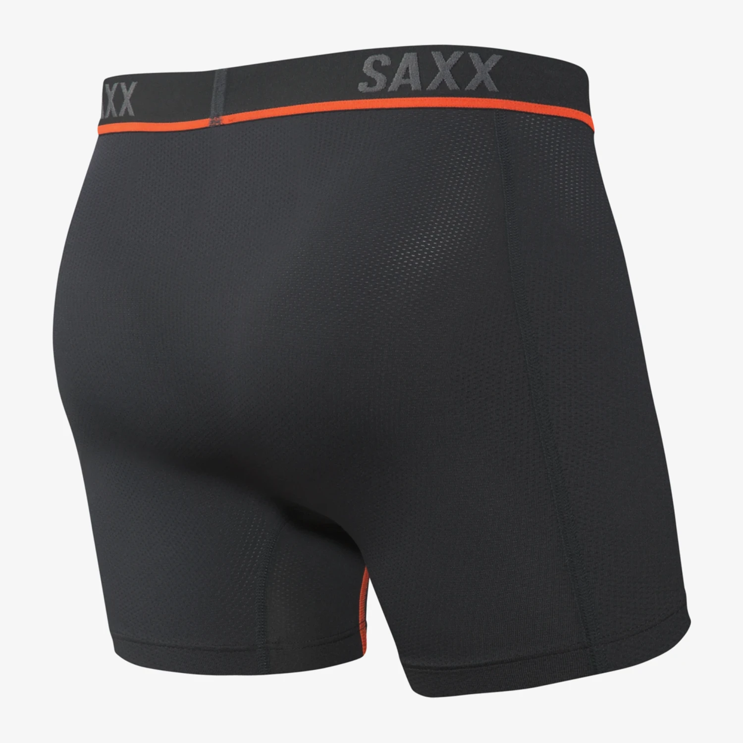 SAXX Kinetic HD Black Vermillion Boxer Briefs 4 SAXX Kinetic HD Black Vermillion Boxer Briefs - Image 2