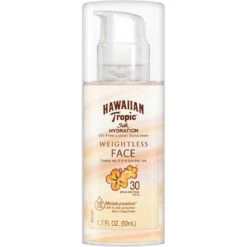 Hawaiian Tropic Silk Hydration Weightless Face Sunscreen SPF 30