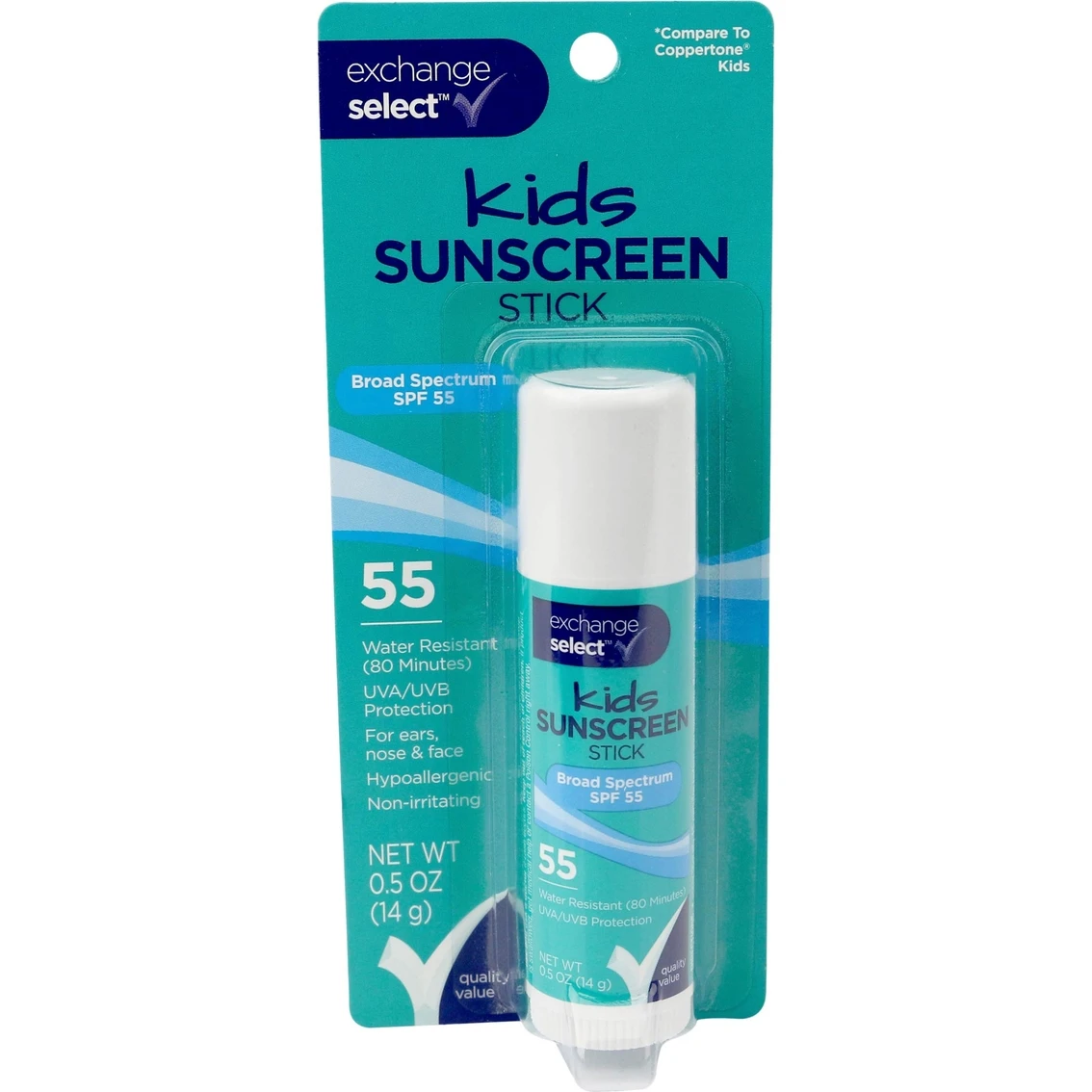 Exchange Select 0.5 Oz. SPF 55 Kids Sunscreen Stick 3 Exchange Select 0.5 Oz. SPF 55 Kids Sunscreen Stick