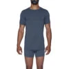 Wood Classic Modal Crew - Charcoal Heather 2 Wood Classic Modal Crew - Charcoal Heather -Swimming Clothing 8274 34263.1652561639