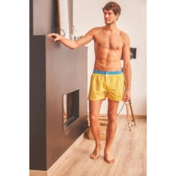 Billybelt Organic Boxer - Yellow Peacock 9 Billybelt Organic Boxer - Yellow Peacock -Swimming Clothing 9746 28940.1652561627