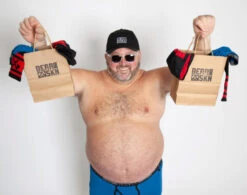 BEAR SKN - Backwoods Jockstrap - Red -Swimming Clothing BEAR SKN LS 49403.1675289308