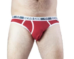 BEAR SKN Jockstrap - Raspberry Lights -Swimming Clothing Bear Skn 63445 Red Jock underU4men1 17330.1646175014