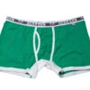 BEAR SKN Trunk - Gooseberry Lights -Swimming Clothing Bear Skn 63469 Green Trunk underU4men 45639.1646175607
