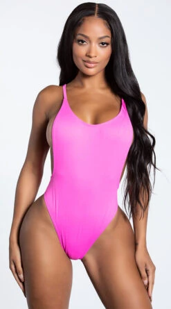 Yandy Vintage Lifeguard One Piece Swimsuit 19 Yandy Vintage Lifeguard One Piece Swimsuit -Swimming Clothing EY 3776 PNK 1 YANDY PS06232021