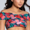 Yandy Desert Rose 5-Way Bikini Top -Swimming Clothing EY 4094T TOP FLORAL PS01292020 9