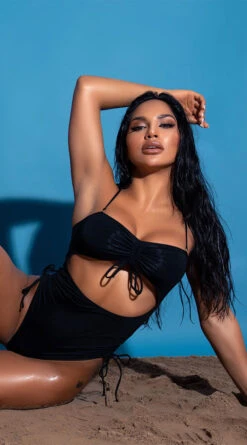 Yandy Cut Out For Cruising One Piece Swimsuit -Swimming Clothing EY 4205 PS12182020 EDS 735