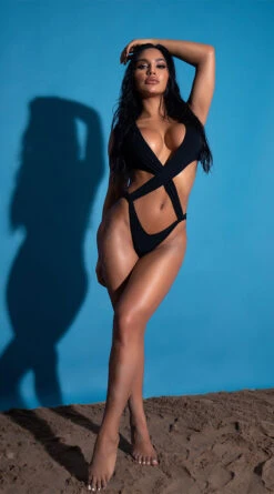 Yandy Double Crosser One Piece Swimsuit -Swimming Clothing EY 4211 PS12182020 EDS 820