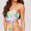 Yandy Old Habits Dye Hard One Piece Swimsuit 2 Yandy Old Habits Dye Hard One Piece Swimsuit -Swimming Clothing EY 4223 YANDY ONE PIECE SWIMSUIT RAINBOW TIE DYE 1378