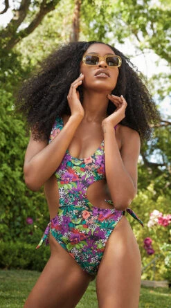 Yandy Tropical Oasis One Piece Swimsuit 20 Yandy Tropical Oasis One Piece Swimsuit -Swimming Clothing EY 4301 3 EDS Yandy 2022EVERGREEN