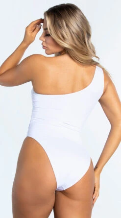 Yandy Poolside Pleasure One Piece Swimsuit -Swimming Clothing EY 4321 WHT 8 YANDY PS02172022