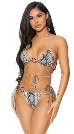 Forplay Saint Kitts Bikini Swimsuit -Swimming Clothing FP 441401 reptile alt3 lg 2021APR29176