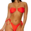 Forplay Antigua Red Thong Bikini 1 Forplay Antigua Red Thong Bikini -Swimming Clothing FP 442308 TOM 3 2022MARCH47755