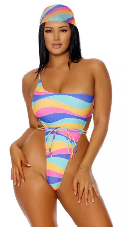Forplay Turks And Caicos Rainbow One Piece Swimsuit 9 Forplay Turks And Caicos Rainbow One Piece Swimsuit -Swimming Clothing FP 442309 PIT 4 2022MARCH47755