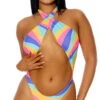 Forplay Haiti Rainbow One Piece Swimsuit