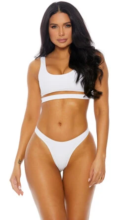 Forplay Cucata Sultry Shine Bikini -Swimming Clothing FP 449800 white alt1 lg 2019SWIM