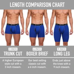 2UNDR - Eco Shift Boxer Brief - Pods -Swimming Clothing Fit Compare 21571.1661983368