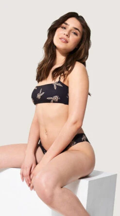 Playboy Luscious Leopard Bandeau Bikini -Swimming Clothing PB EY4335 MULTI S 5 2022JUNE48744