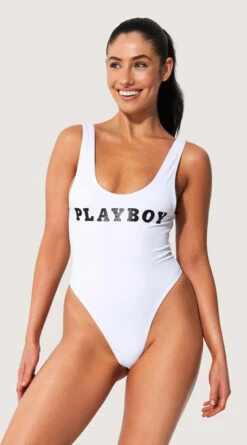 Playboy Classic Edition One Piece Swimsuit 9 Playboy Classic Edition One Piece Swimsuit -Swimming Clothing PB EY4348 F 2022JUNE48744