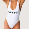 Playboy Classic Edition One Piece Swimsuit -Swimming Clothing PB EY4348 F 3 2022JUNE48744