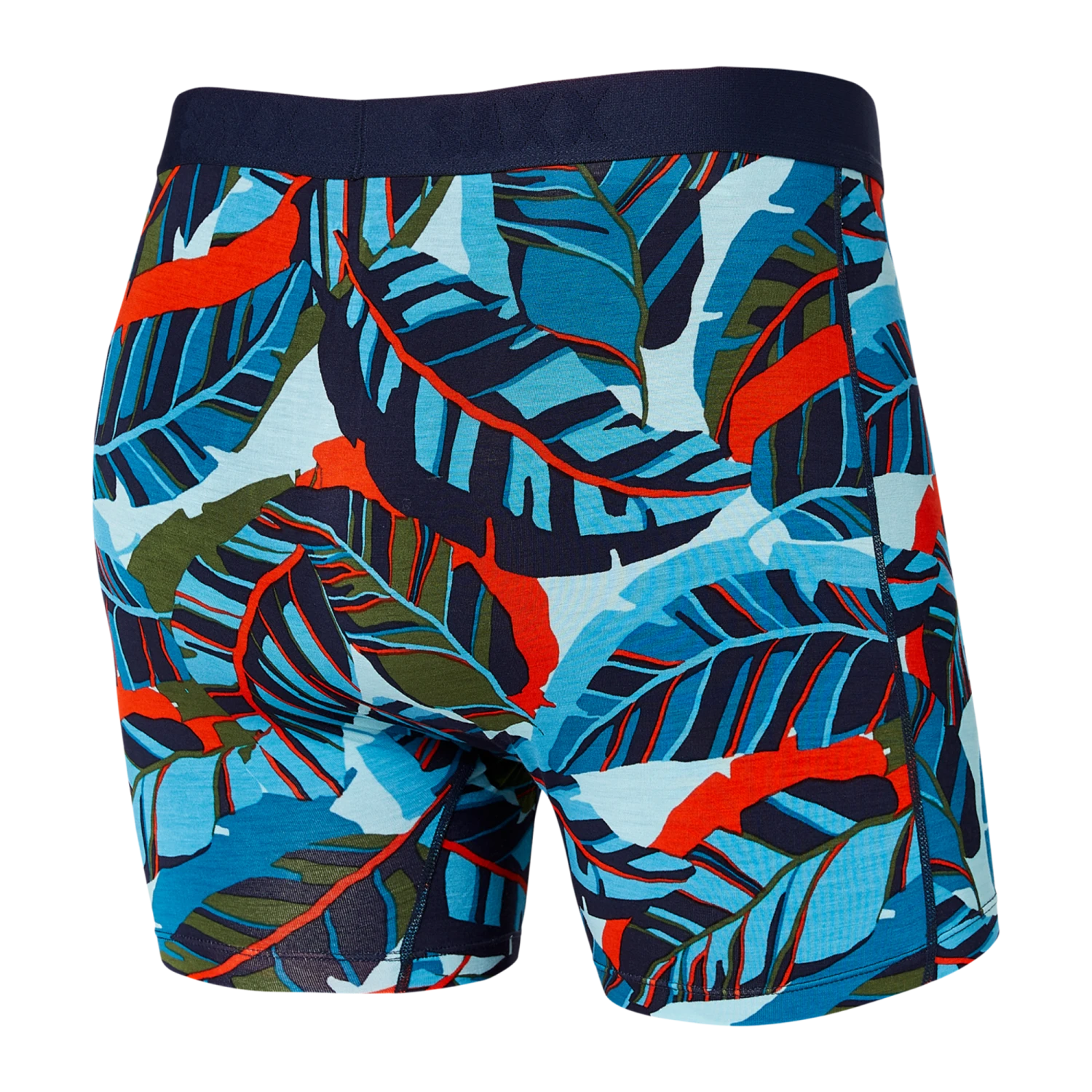 SAXX Vibe Boxer Brief - Blue Pop Jungle 4 SAXX Vibe Boxer Brief - Blue Pop Jungle - Image 2