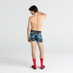 SAXX Vibe Boxer Brief - Blue Pop Jungle 10 SAXX Vibe Boxer Brief - Blue Pop Jungle -Swimming Clothing SAXX 60209 Vibe Blue Pop Jungle underU4men3 31464.1639691443