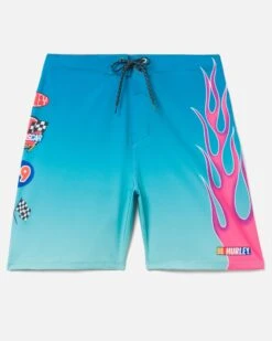 PHANTOM-ECO NASCAR FLAMES 18" BOARDSHORT